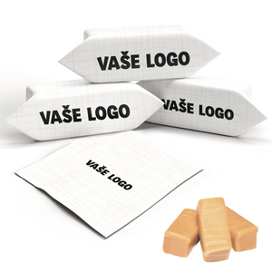 #410 KARAMELKY S VLASTNÝM LOGOM (platiteľ DPH)