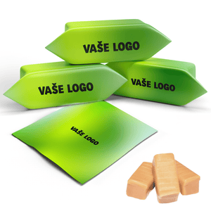 #412 KARAMELKY S VLASTNÝM LOGOM (platiteľ DPH)