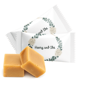 #10019 Karamellbonbons mit Text