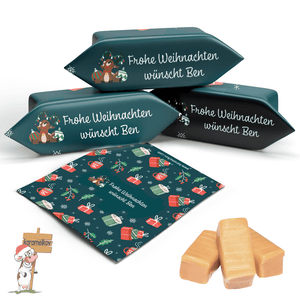 #106 Karamellbonbons mit Text