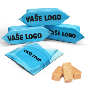 #417 KARAMELKY S VLASTNÝM LOGOM (platiteľ DPH)