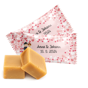#10011 Karamellbonbons mit Text