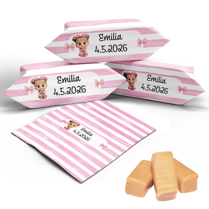 #905 KARAMELLBONBONS MIT TEXT