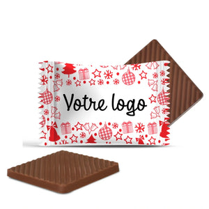 #B053FR Mini chocolats avec votre logo – emballage personnalisé