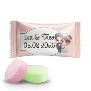 #B210F Bonbons aux fruits de mariage personnalises