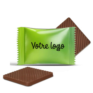 #B2205FR Mini chocolats avec votre logo – emballage personnalisé