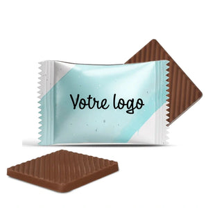 #B2208FR Mini chocolats avec votre logo – emballage personnalisé