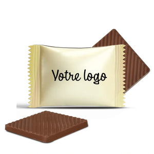#B2211FR Mini chocolats avec votre logo – emballage personnalisé
