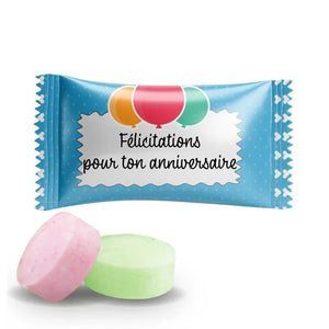 #B223F Bonbons aux fruits personnalises