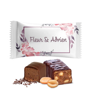 #B360F Bonbons au chocolat de mariage personnalises