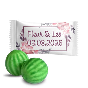 #B451F Chewing-gums de mariage personnalises