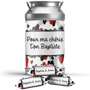 #B88F Caramels en boite personnalises