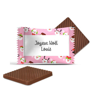 #F139R Mini chocolats personnalisés — Joyeux Noël, Louis