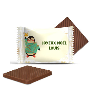#F147R Mini chocolats personnalisés — Joyeux Noël, Louis