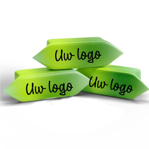 #B4305E Karamelbonbons met logo