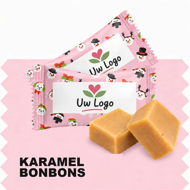Karamelbonbons Excellence met logo