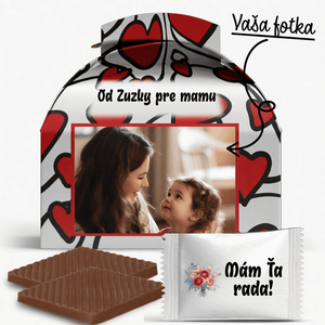 #306 Mini čokoládky v krabičke s fotkou