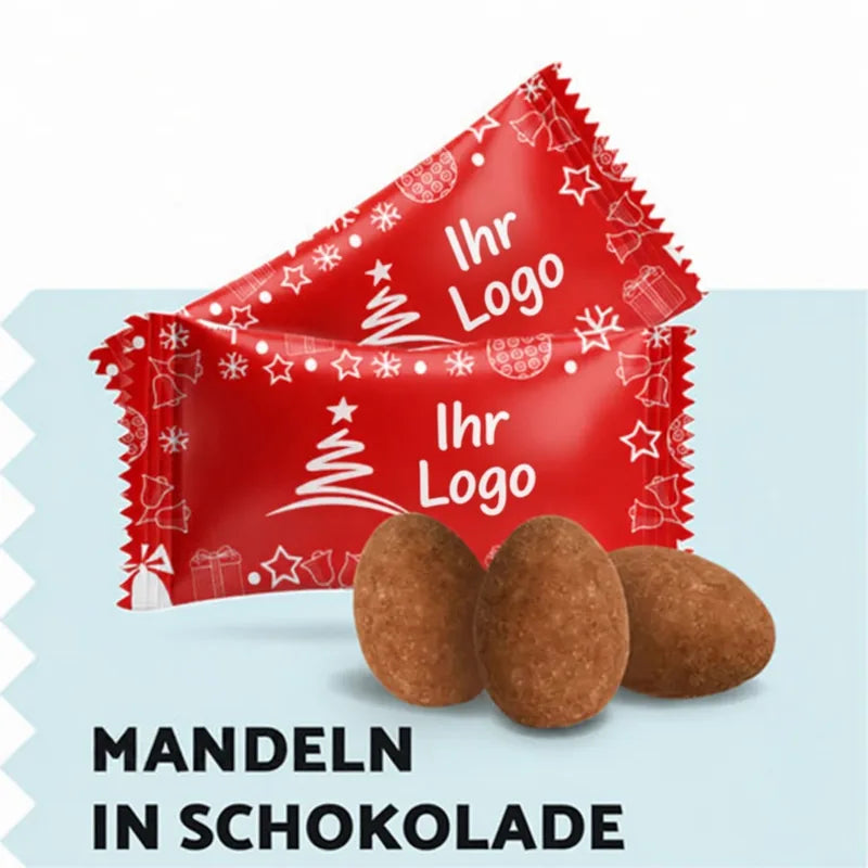 Mandeln mit eigenem Logo