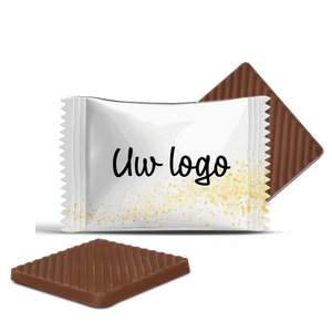#B2202E Mini chocolaatjes met logo