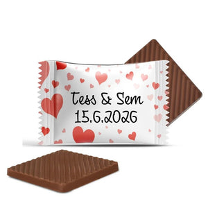 #N04L Mini chocolaatjes met tekst