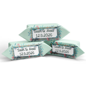 #B123E Karamelbonbons met eigen tekst