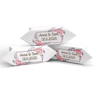 #B124E Karamelbonbons met eigen tekst