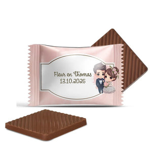 #N12L Mini chocolaatjes met tekst