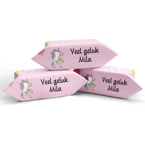 #N146L Karamelbonbons met eigen tekst