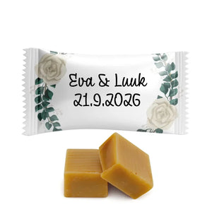 #B152E Karamelbonbons Excellence met eigen tekst