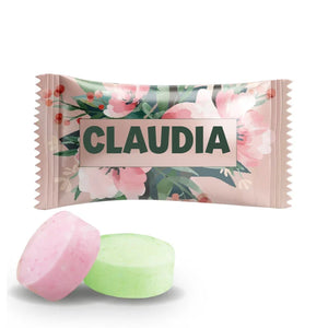 #B232E Fruitbonbons met eigen tekst