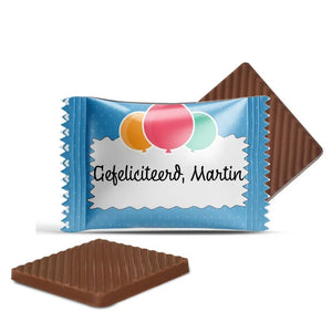 #B23E Mini chocolaatjes met eigen tekst