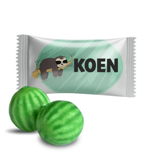 #N411L Kauwgom met eigen tekst