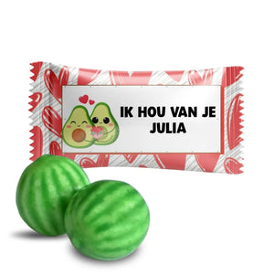#N412L Kauwgom met eigen tekst