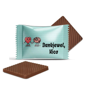 #B46E Mini chocolaatjes met eigen tekst