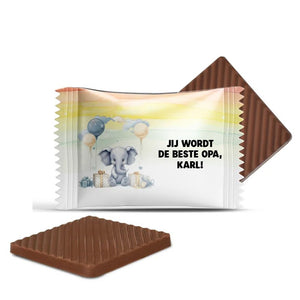 #B61E Mini chocolaatjes met eigen tekst