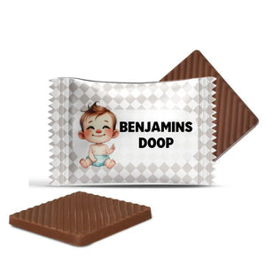 #B64E Mini chocolaatjes met eigen tekst