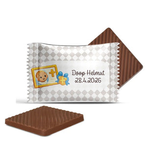 #B5033E Mini chocolaatjes met eigen tekst