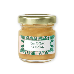 #N79L Honingpotje voor bruiloften 50g (vanaf 20 stuks)