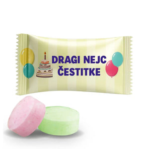 #S235E Sadni bonboni z lastnim besedilom