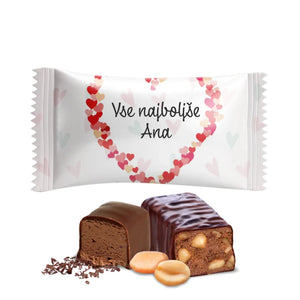 #S319E Čokoladni bonboni z lastnim besedilom