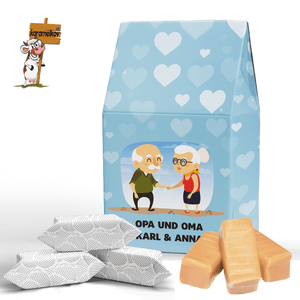 #002 Karamellbonbons in der Schachtel
