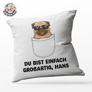 #014 Kissen mit Text