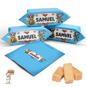 #112 KARAMELKY S VLASTNÝM TEXTOM