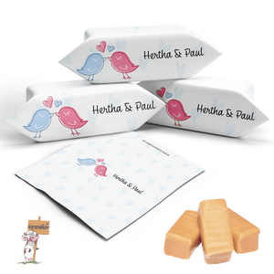 #032 Karamellbonbons mit Text