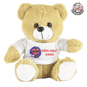 #008 Teddybär mit Text