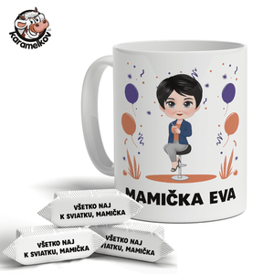 #2166 KARAMELKY V HRNČEKU S VLASTNÝM TEXTOM